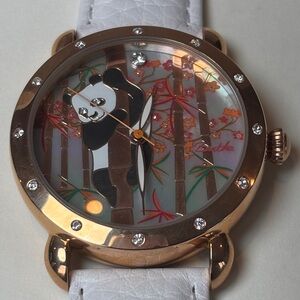 Panda Watch by Bertha With White Band